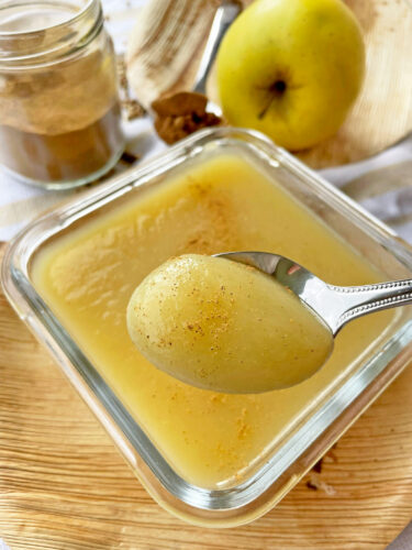Compota de manzana